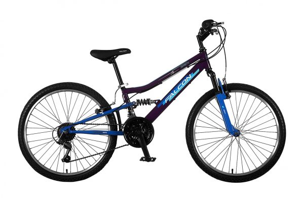New Falcon Siren G24" Full Suspension Girls Mountain Bike