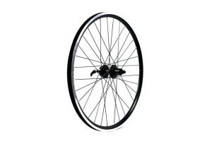 ETC 26"X 1.75 Alloy Double Wall Black Cassette Q/R Disc Brake MTB Rear Wheel