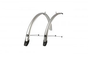 Polisport Towny Mudguard Pair 700c 46mm Silver
