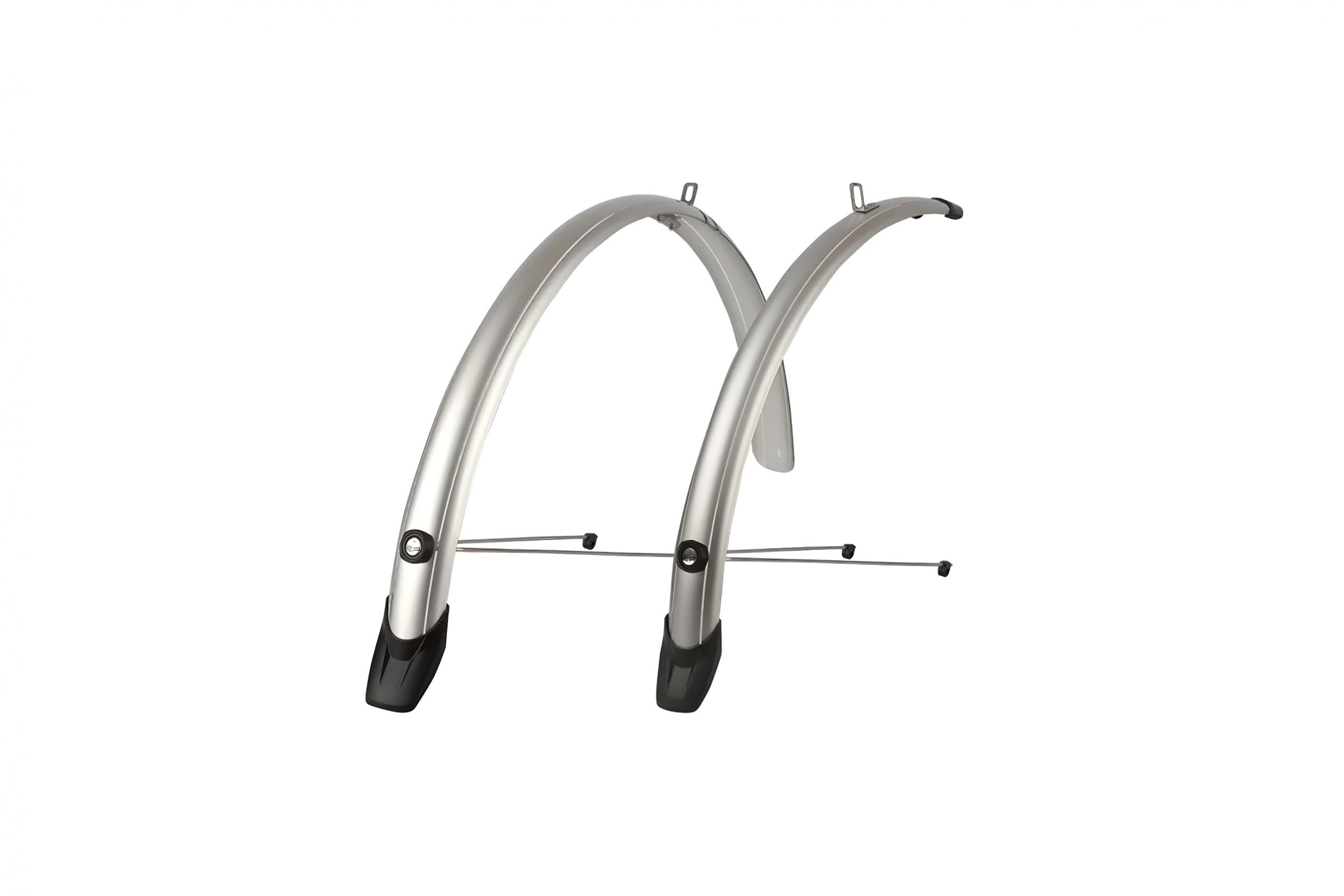 Polisport Towny Mudguard Pair 700c 46mm Silver
