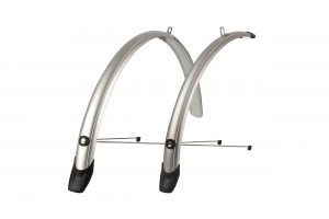 Polisport Towny Mudguard Pair 700c 51mm Silver