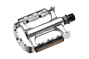 Sealed Bearing Atb Alloy Pedals - Silver 9/16 Inch (Pair)