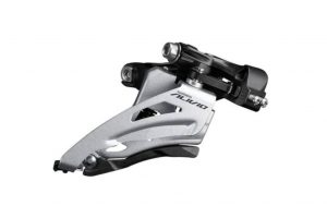 Shimano Alivio FD-M3120-M Alivio front derailleur; 9-speed double; side swing; mid clamp; boost