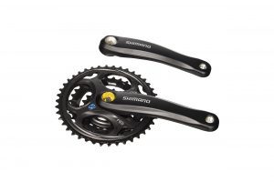 Shimano Altus FC-M311 Altus Square Taper Chainset - With Chainguard - 170 mm