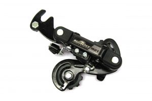 Sunrace RDM2TLB Rear Derailleur, Long Cage With Hanger