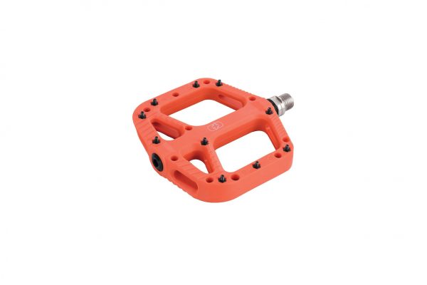 Oxford Loam 20 Nylon Flat Pedals Orange