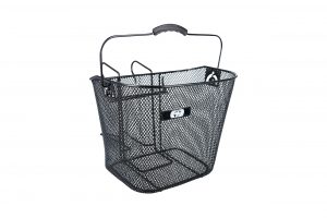 Oxford Black Mesh Basket With Hanger
