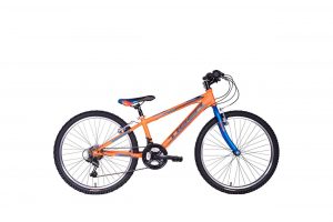Tiger Warrior 24” Kids Bike Orange