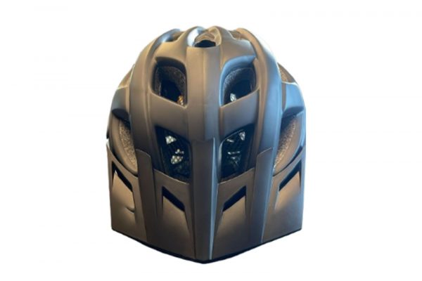 Helmet Matt Black With Back Hazard Light