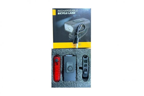 Rechargeable Bicycle Lamp Set