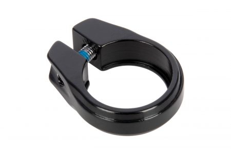 Oxford Seat Clamp & Bolt Alloy 31.8mm Black