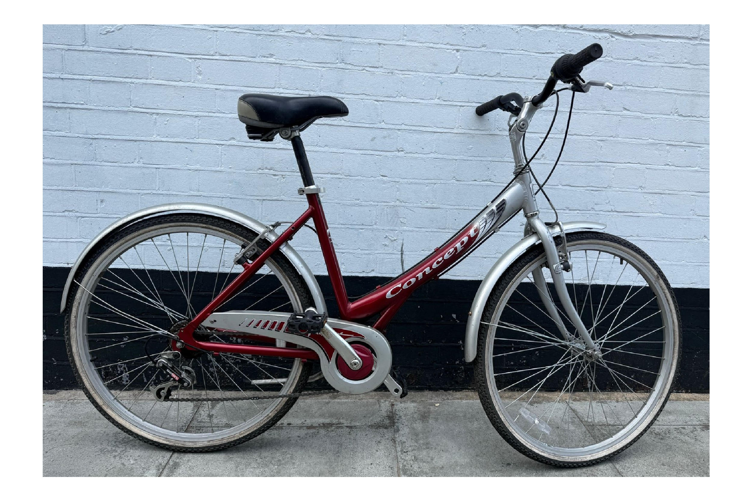 Concept Step Through Hybrid Bike