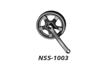 Neco NSS1003 32T x 127mm Steel Single Chainset – ED Black