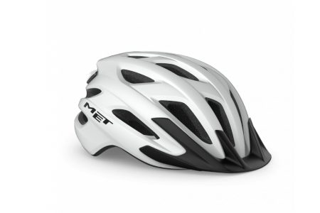 MET Crossover White Helmet Uni Size 52–59 Cm