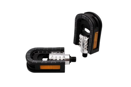 M Part Essential Folding Pedals Black