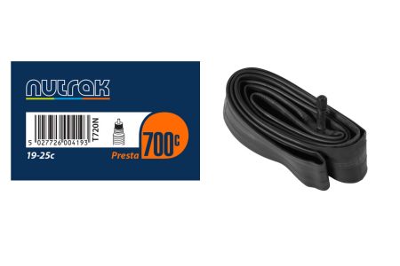 Nutrak 700 X 19-25C Presta Inner Tube39mm Valve