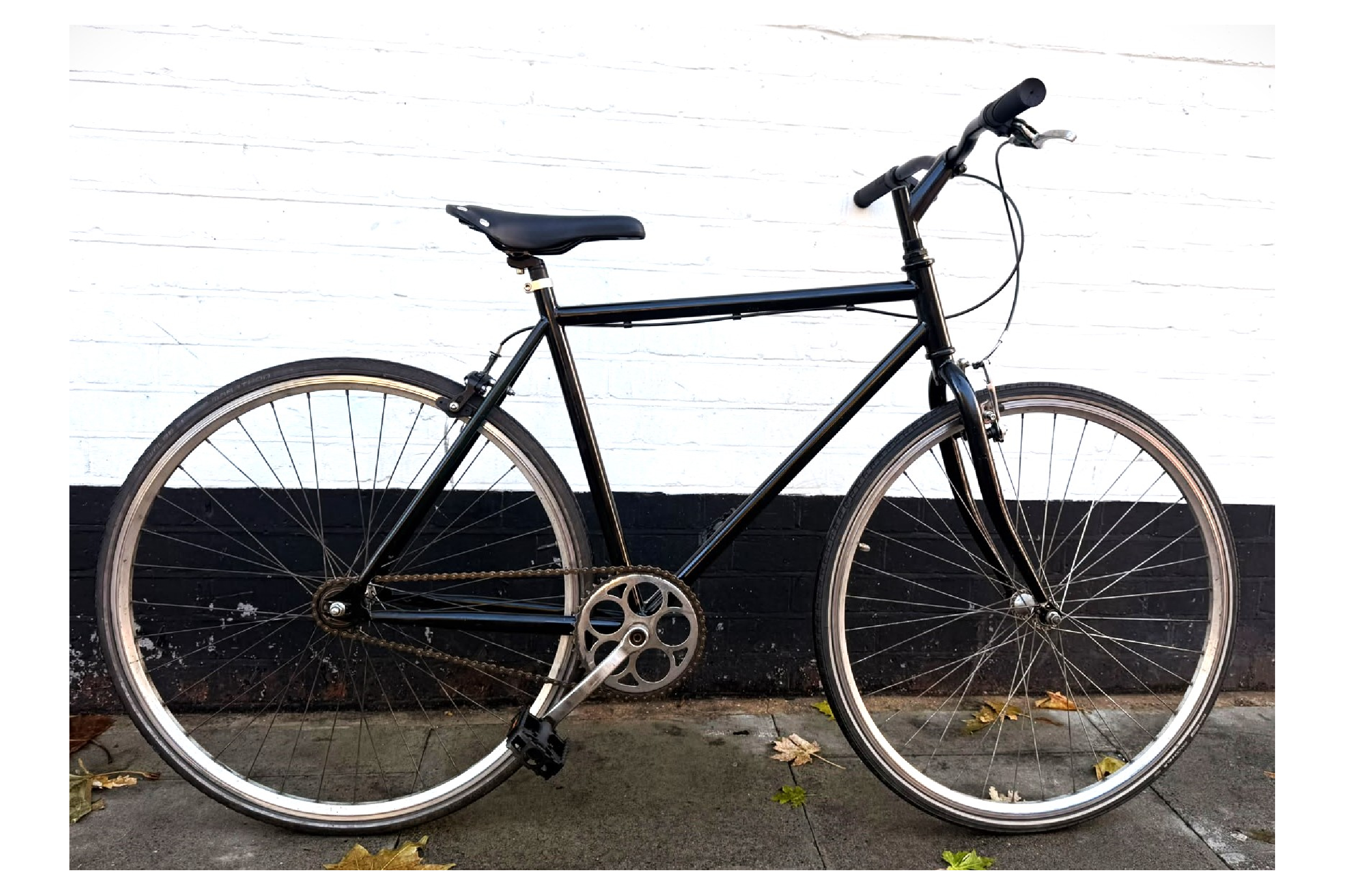 Single Speed No Logo Bicycle